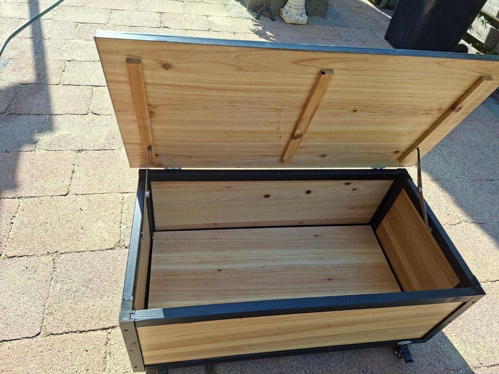 dekenkist van hout, Huis en Inrichting, Woonaccessoires | Kisten, Ophalen, 50 tot 100 cm, Nieuw, 5 – 50