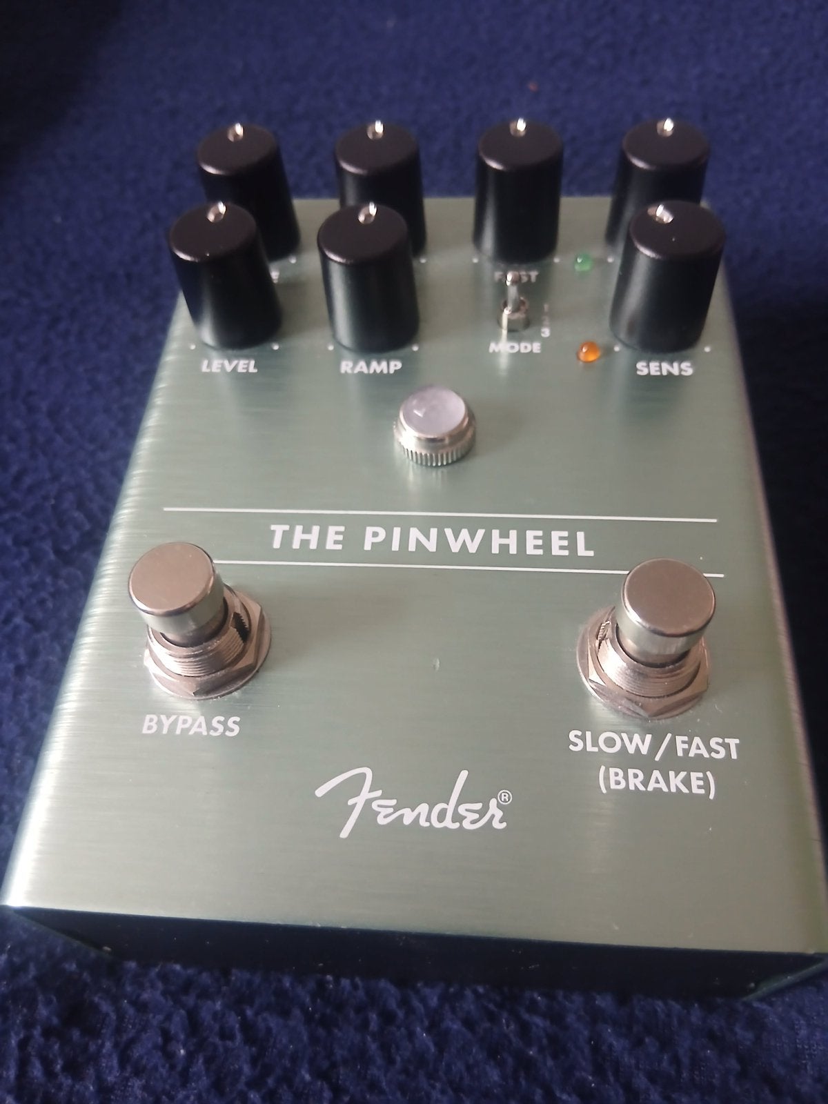 Fender Pinwheel Leslie Rotary Hammond Speaker Cab Pedal, Ophalen of Verzenden, Zo goed als nieuw