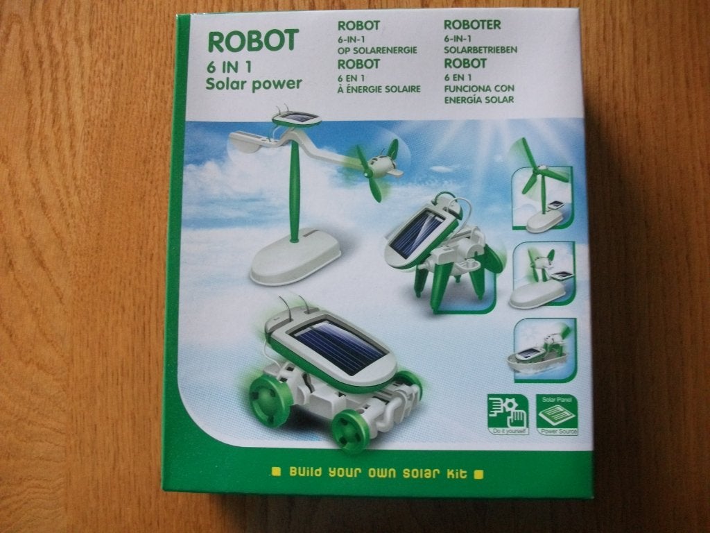 ROBOT 6 in 1 Solar Power (geopende doos) W, Ophalen of Verzenden, Zo goed als nieuw