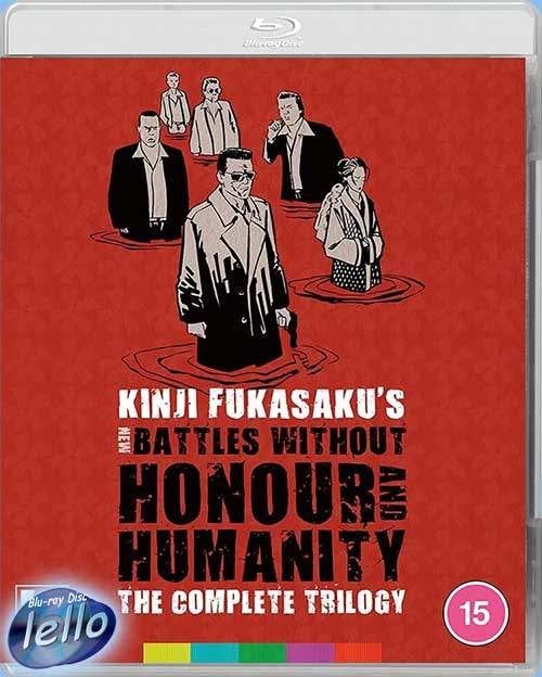 Blu-ray: New Battles Without Honour and Humanity Trilogy, UK, Ophalen of Verzenden, Nieuw in verpakking, Duits, Actie