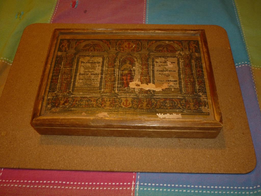 Antieke Richter's Anker Steinbaukasten uit Duitsland, Ophalen of Verzenden