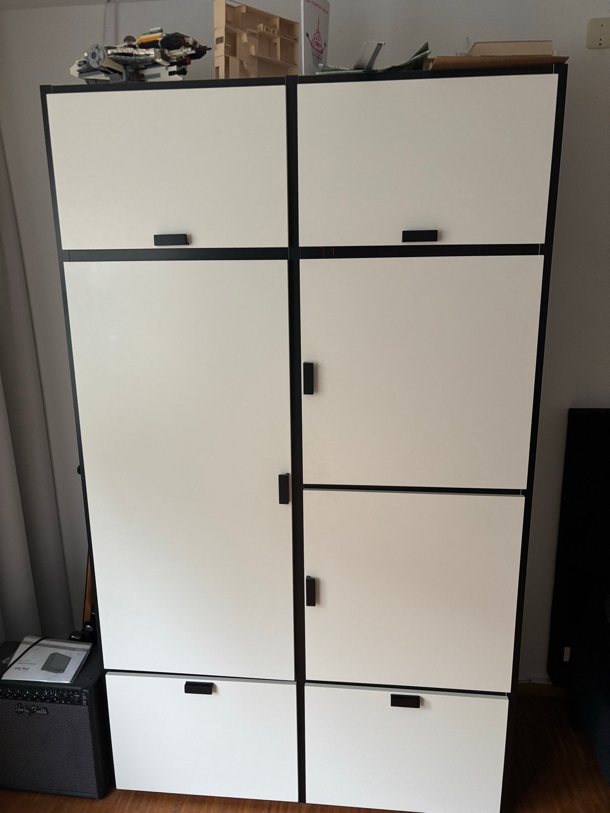 IKEA Kledingkast met Lades en Deuren, Ophalen, 100 tot 150 cm, 200 cm of meer, Zo goed als nieuw