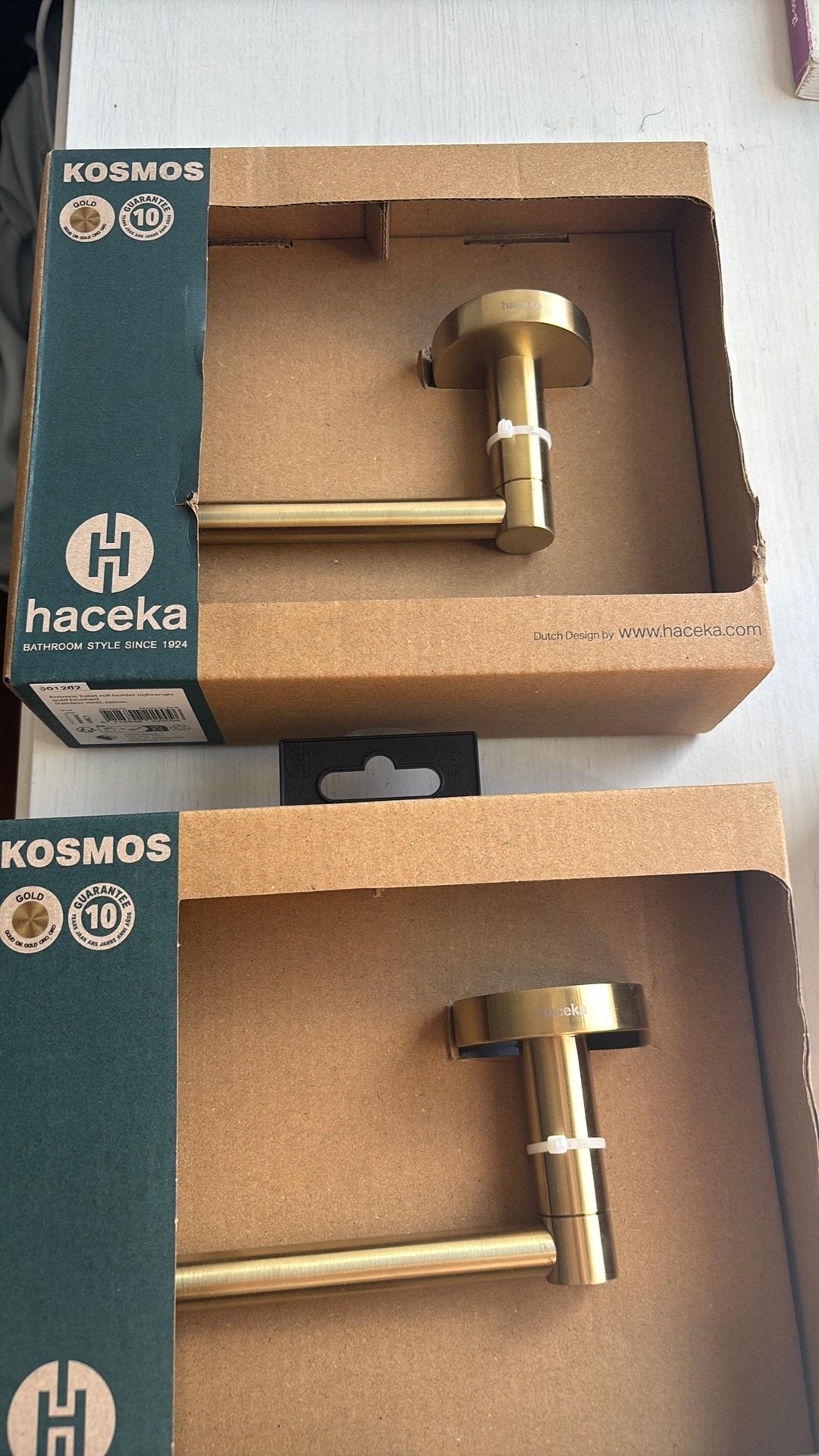 Te koop Wc rol houder 2 keer, Ophalen, Zo goed als nieuw, Toilet