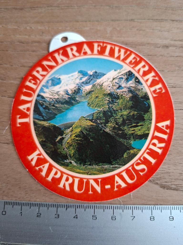Sticker Kaprun Oostenrijk, Ophalen of Verzenden, Zo goed als nieuw, Overige typen