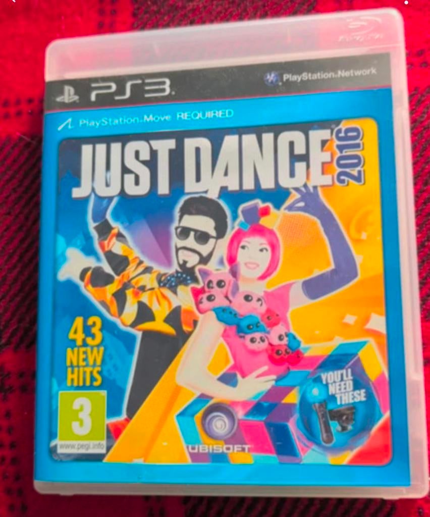 Just Dance 2016 PS3 - Dansgame met 43 hits, Muziek, Ophalen of Verzenden, Zo goed als nieuw, Eén computer