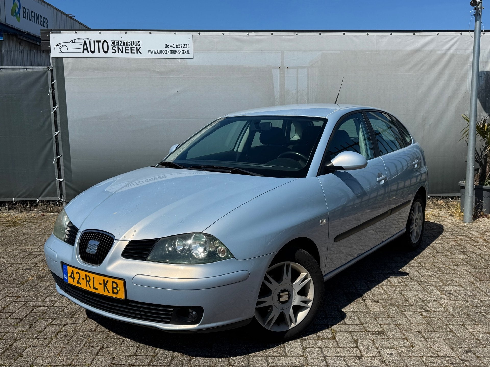 Seat Ibiza 1.4-16V Sport - NWE APK - Clima - Cruise, Auto's, Voorwielaandrijving, Zwart, 4 cilinders, Blauw