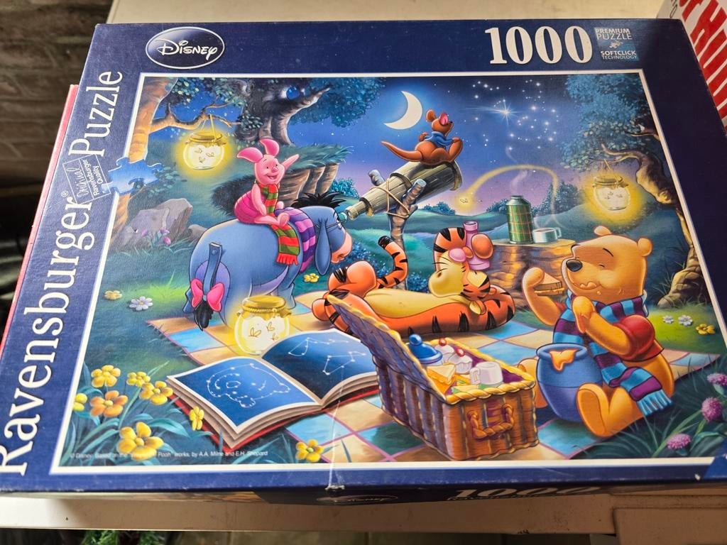 Ravensburger Disney Winnie de Poeh Puzzel 1000 stukjes, Ophalen of Verzenden