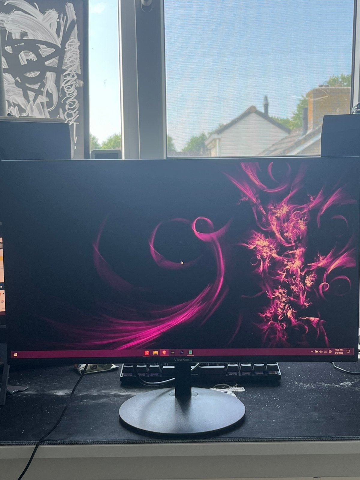 ViewSonic VA24E1-H 24” 120Hz Monitor + Original Box, Gaming, IPS, 101 t/m 150 Hz, Full HD