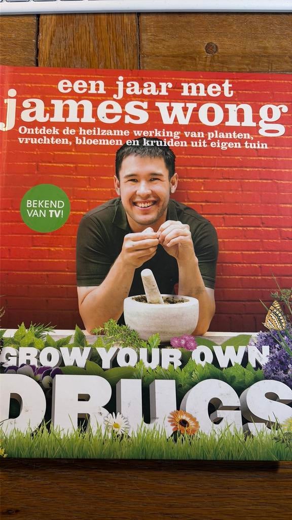 James Wong - Een jaar met James Wong, Ophalen of Verzenden, Zo goed als nieuw, James Wong, Mode algemeen