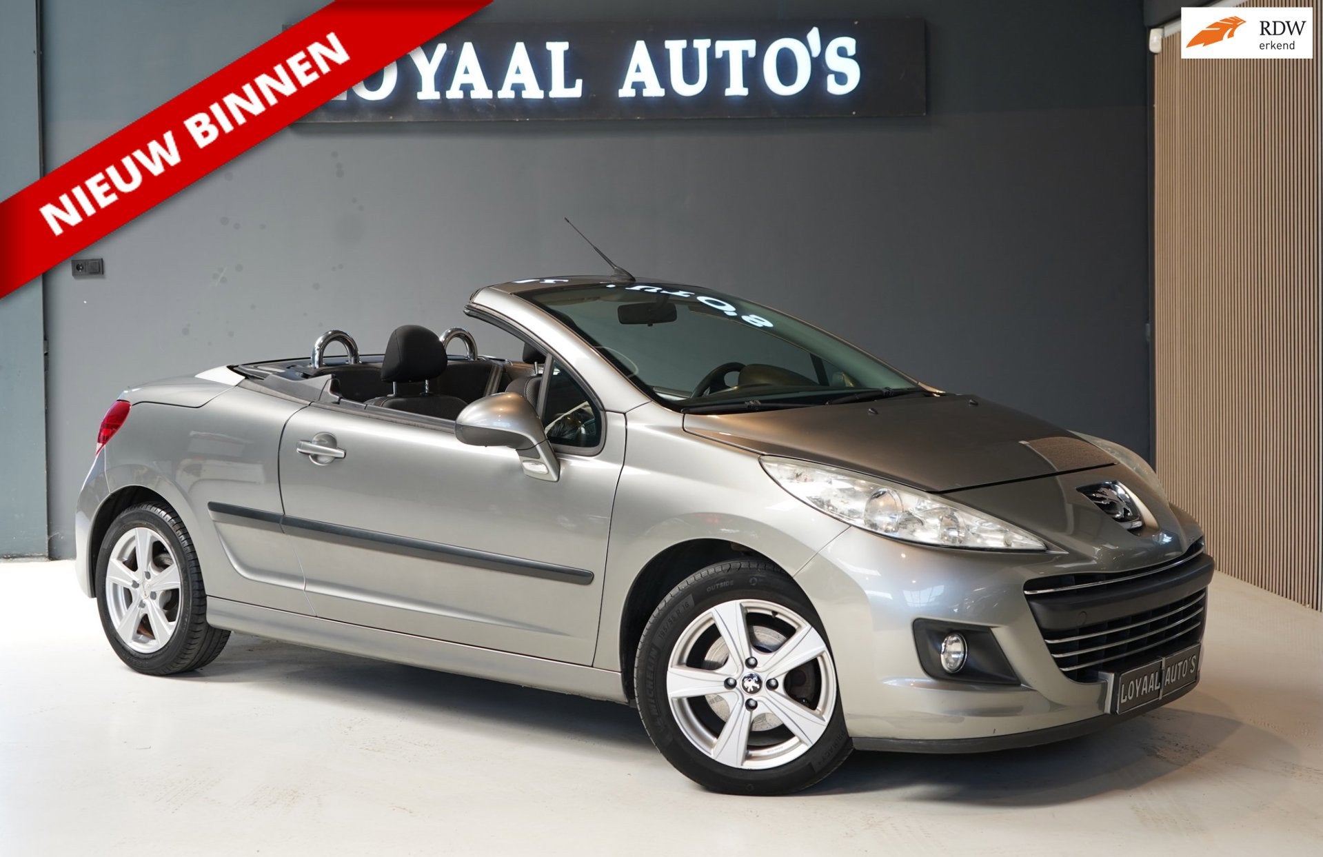 Peugeot 207 CC 1.6 VTi | ELEK.RAMEN | APK., Auto's, Voorwielaandrijving, Euro 5, 15 km/l, Gebruikt