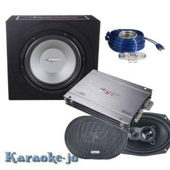 Complete Car Audio set Speakers, Sub en versterker, Auto diversen, ., Nieuw, Ophalen of Verzenden, .
