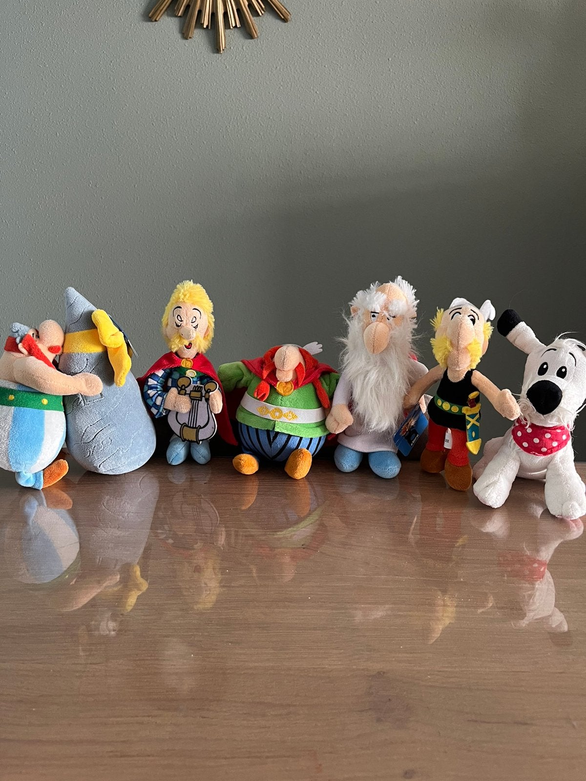 Leuke set Asterix en Obelix knuffels, Ophalen of Verzenden, Asterix en Obelix, Zo goed als nieuw, Beeldje of Figuurtje