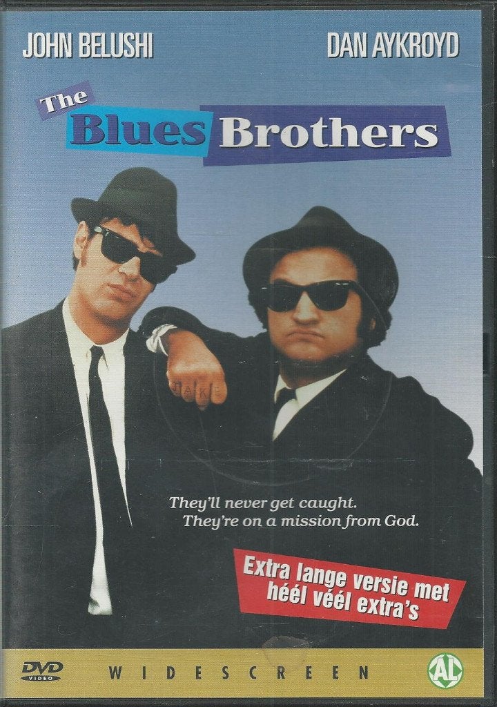 The Blues Brothers met o.a. John Belushi, Dan Aykroyd, Alle leeftijden, Ophalen of Verzenden, 1980 tot 2000, Actie en Avontuur