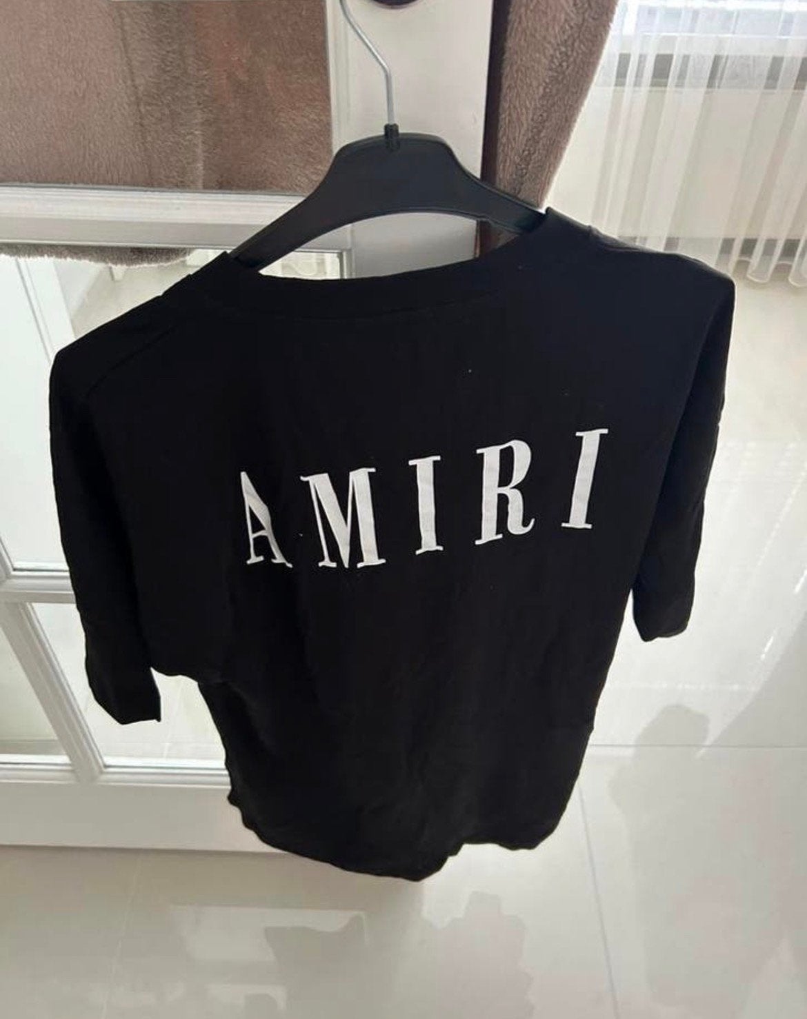 Amiri shirt oversised model, Ophalen, Zo goed als nieuw, Zwart