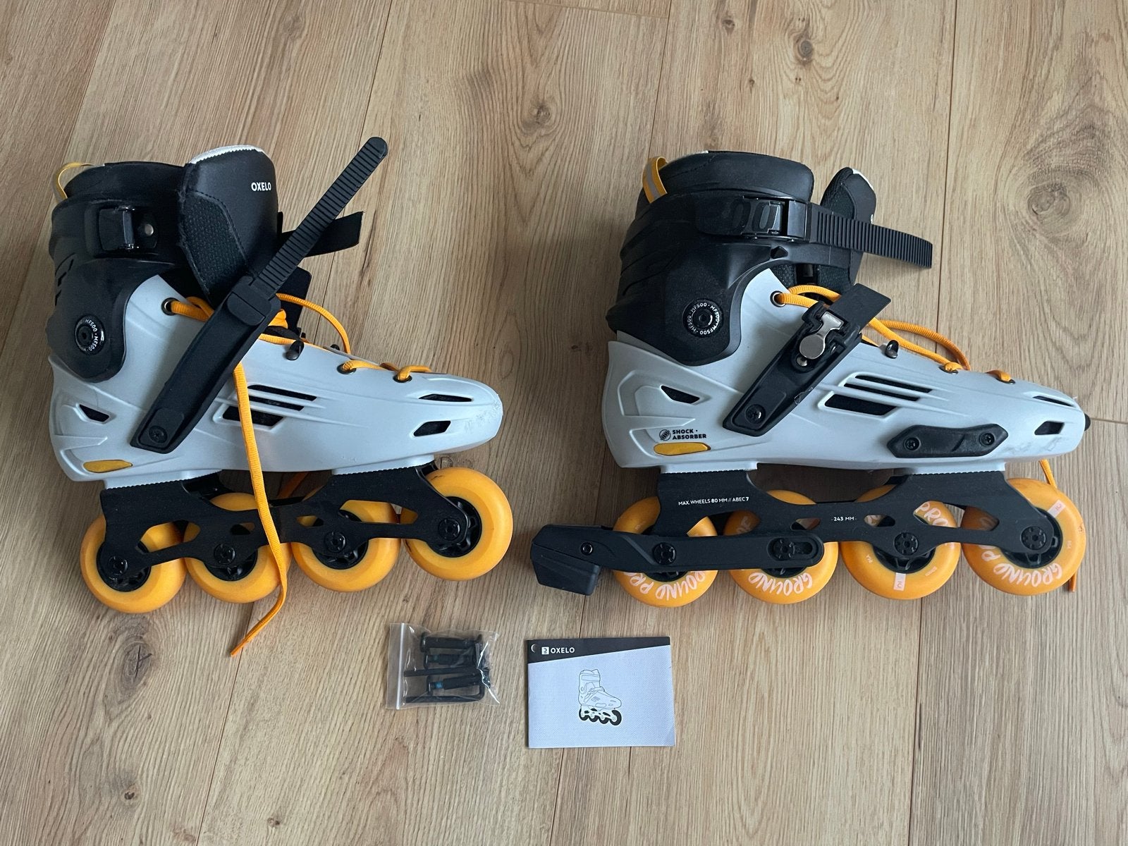 Oxelo MF500 Inline Skates - Maat 45, Sport en Fitness, Schaatsen, Ophalen, Zo goed als nieuw, Overige typen, Overige merken