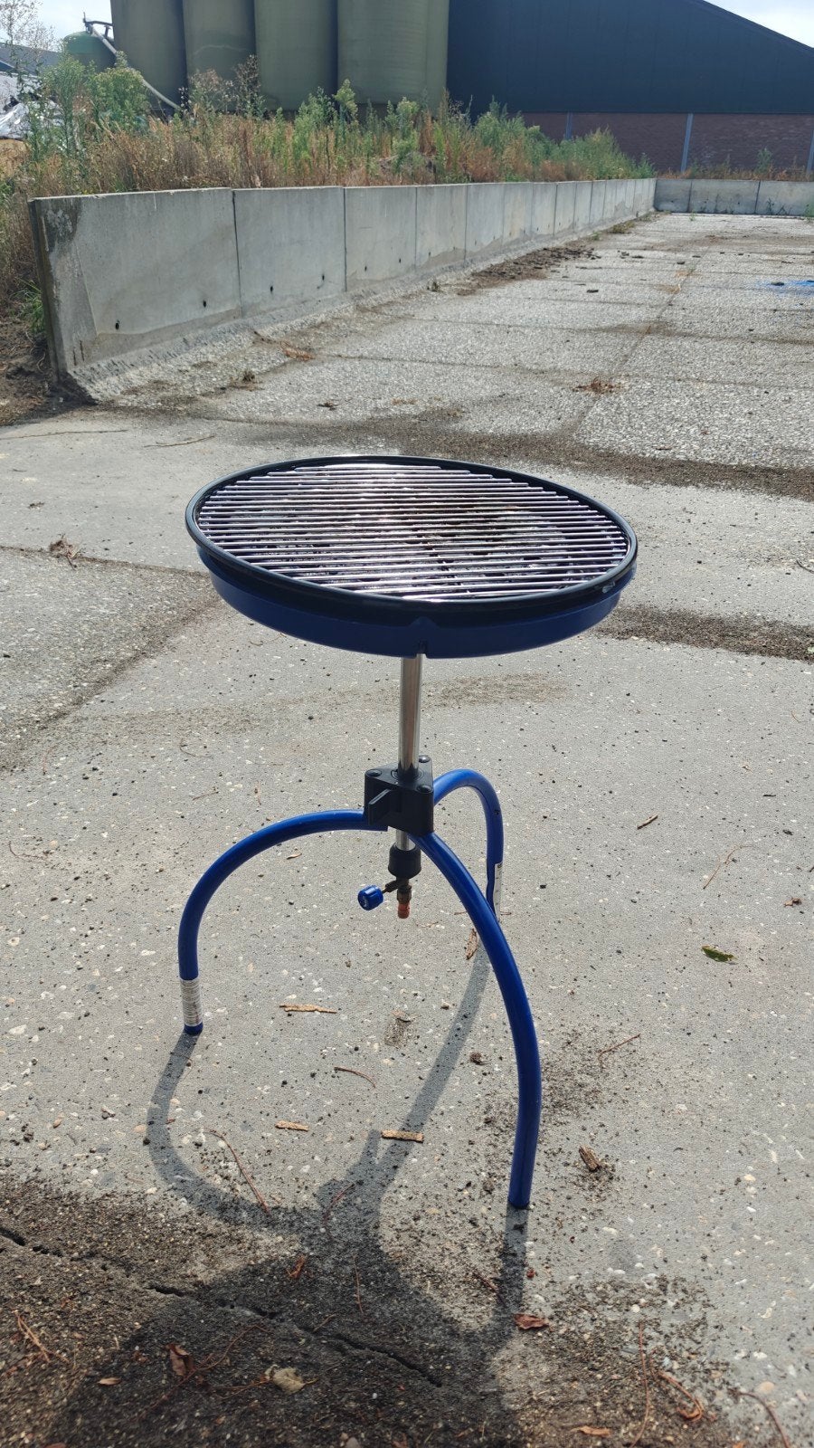 Skottelbraai met pan en rooster, Ophalen, Gebruikt, Cadac