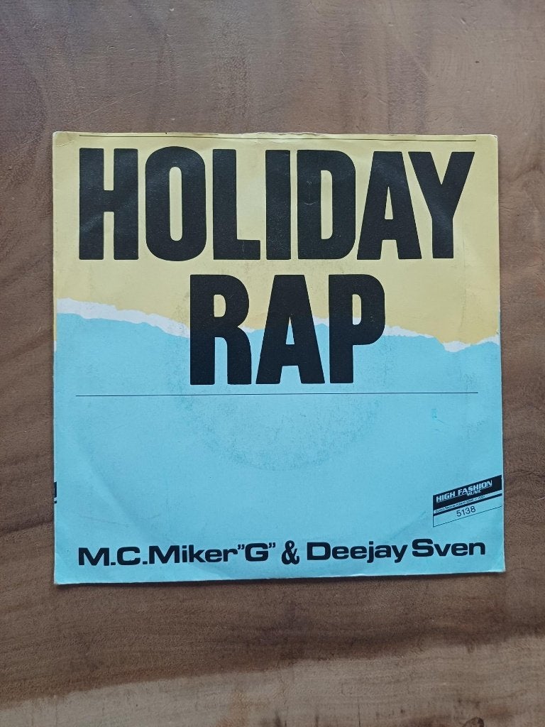 M.C.Miker 'G' & Deejay Sven - Holiday Rap - Vinyl Single, Cd's en Dvd's, 7 inch, Ophalen of Verzenden, Zo goed als nieuw, Pop
