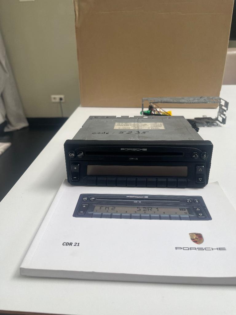 Porsche Radio CD-speler CDR21 (993/996), Ophalen, Zo goed als nieuw