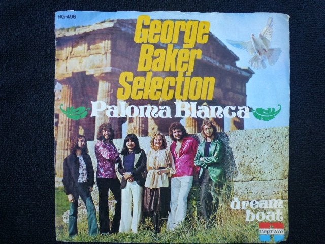 George Baker Selection. Paloma Blanca./ Dream boat., Ophalen of Verzenden, Gebruikt, 7 inch, Pop