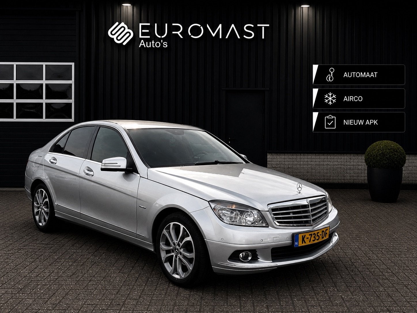 Mercedes-Benz C-klasse 180 K Elegance Automaat | Carplay | N, Auto's, Mercedes-Benz, Achterwielaandrijving, 1796 cc, Sedan, Euro 4