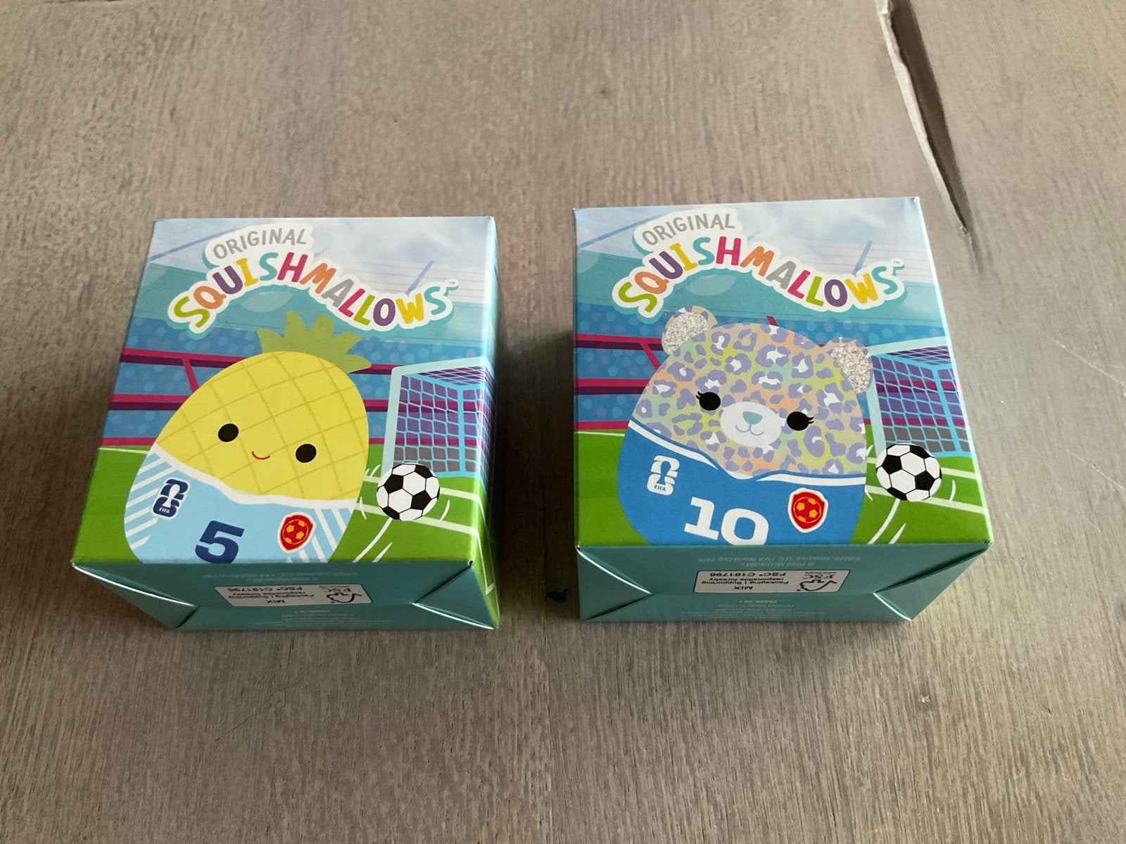 Squishmallows FIFA knuffels McDonalds 2026: Maui en Lucas, Overige typen, Nieuw, Met label, Meerkleurig