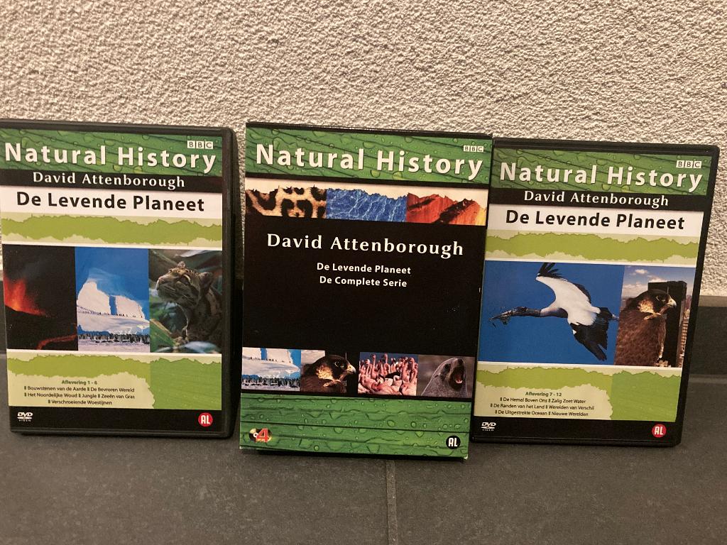 David Attenborough De Levende Planeet Natural History NIEUW, Alle leeftijden, Boxset, Natuur, Ophalen of Verzenden