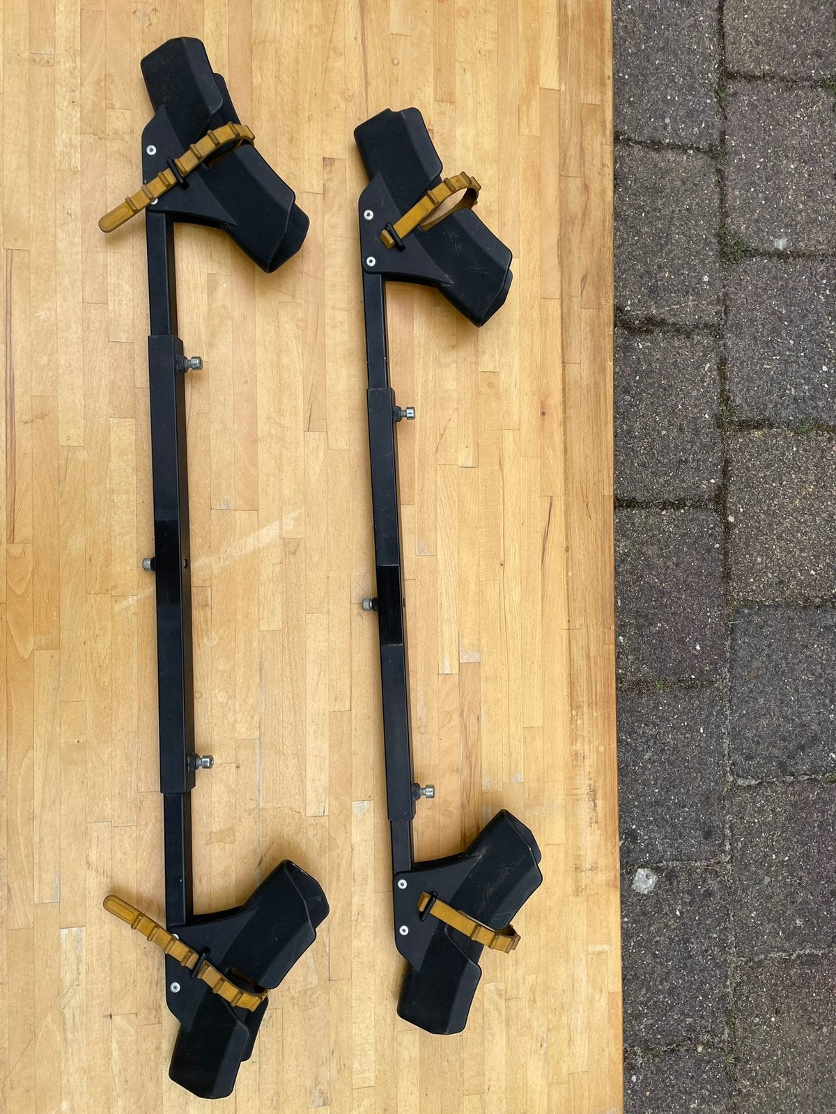 Spinder Hawk fietsendrager geleidekokers met wielgootjes, Ophalen of Verzenden, Gebruikt, Trekhaakdrager