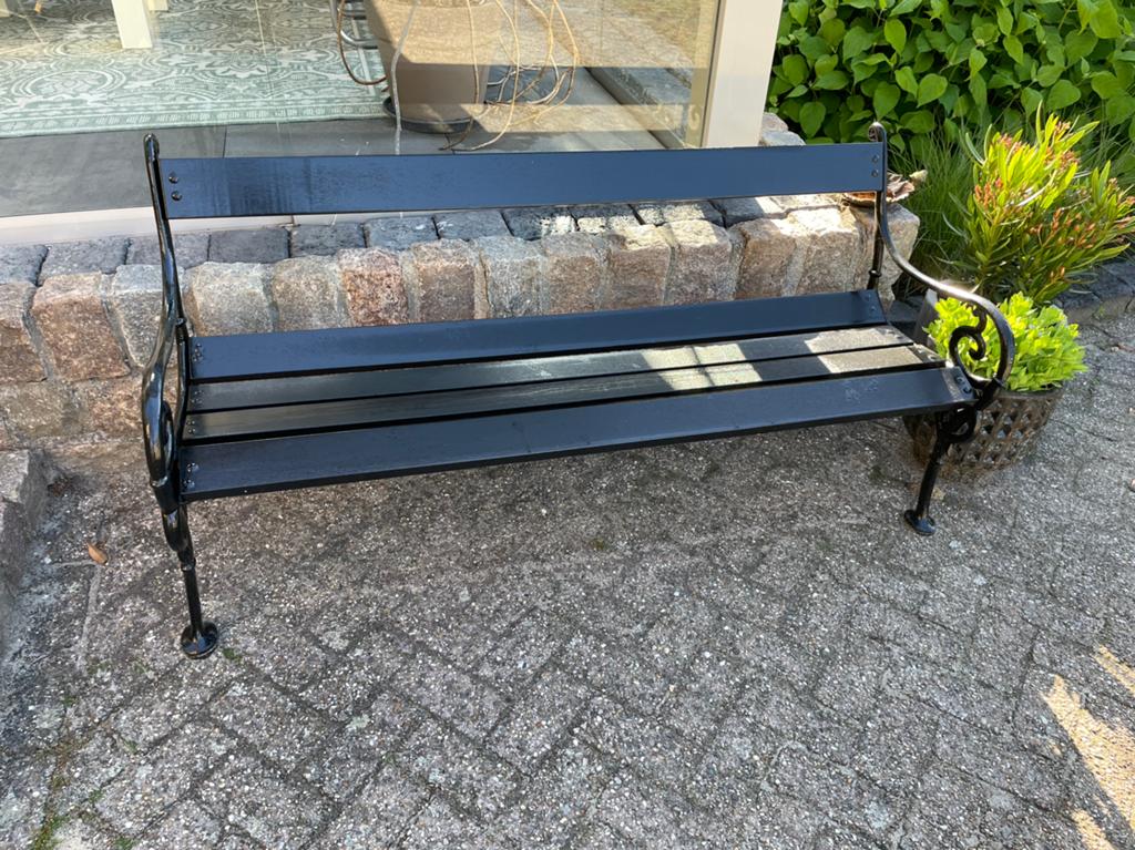 Parkbank 150 lang, Tuin en Terras, Tuinbanken, Ophalen, Zo goed als nieuw, Hout