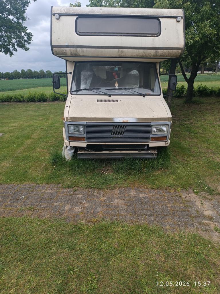 Ducato 2ltr Benzin bouwjaar 1986 dus belastingsvrij, Caravans en Kamperen, Particulier, Buscamper of Camperbus, Overige merken