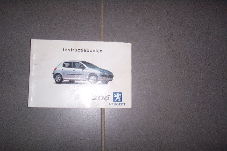 Gebruikershandleiding PEUGEOT 206  1998/2006  (3drs-5drs), Ophalen of Verzenden