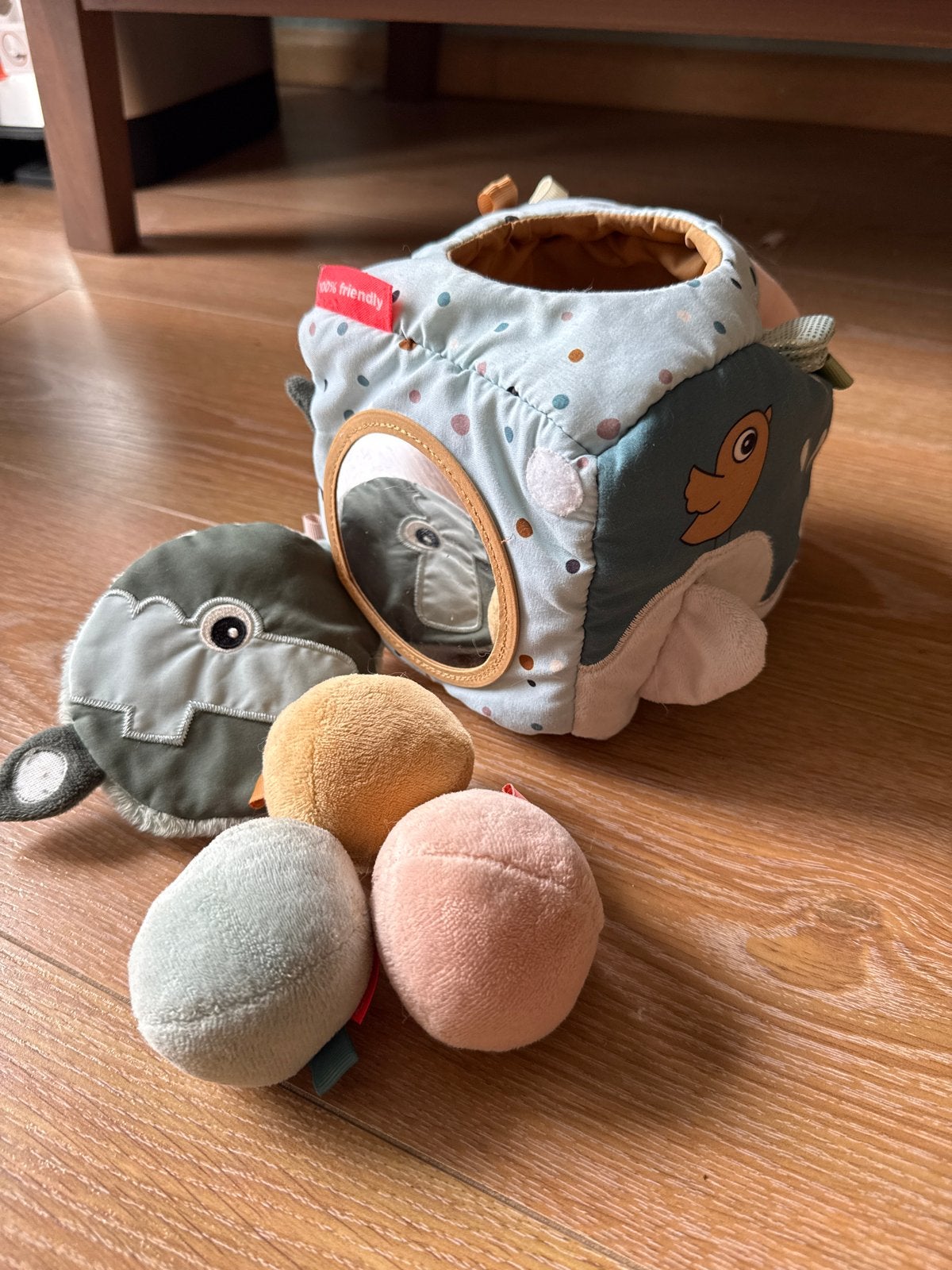 Done by Deer Educatieve Speelkubus Deer Friends Kleuren Mix, Ophalen of Verzenden, Zo goed als nieuw, Overige typen