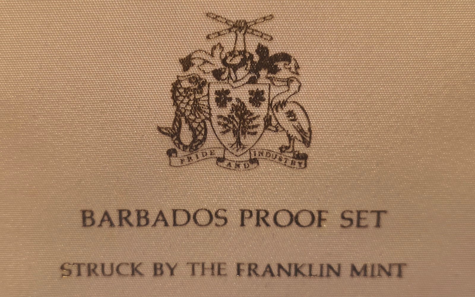 Barbados Proof Set 1977 - Franklin Mint, Ophalen