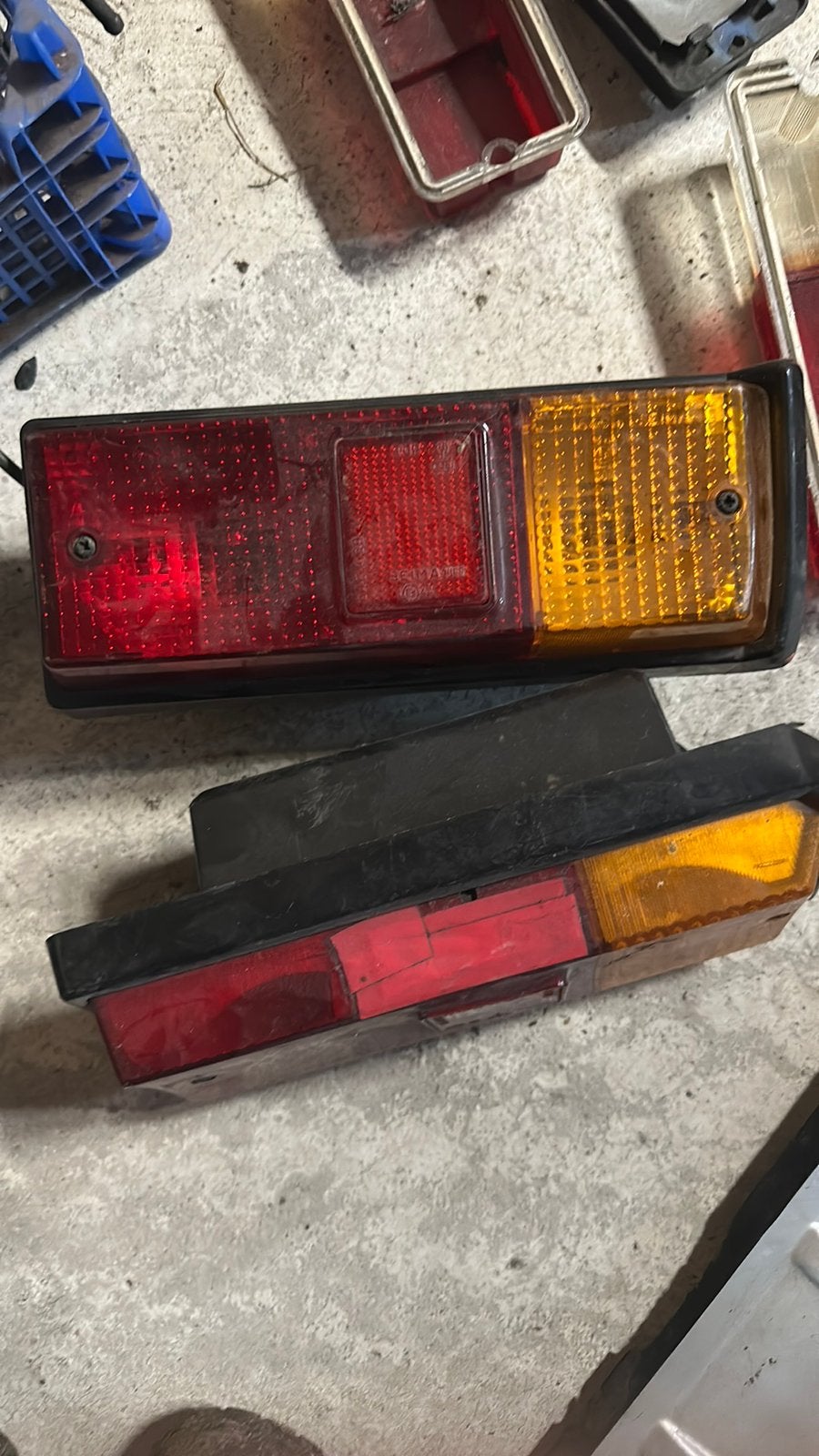 Achterlichten oldtimer DAF, Ophalen of Verzenden, Gebruikt, Oldtimer onderdelen
