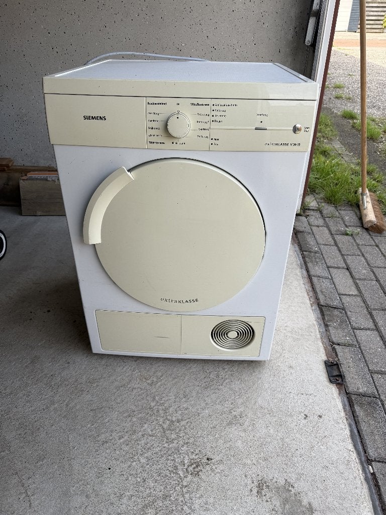 wasdroger, Ophalen, 6 tot 8 kg, Gebruikt, Luchtafvoer