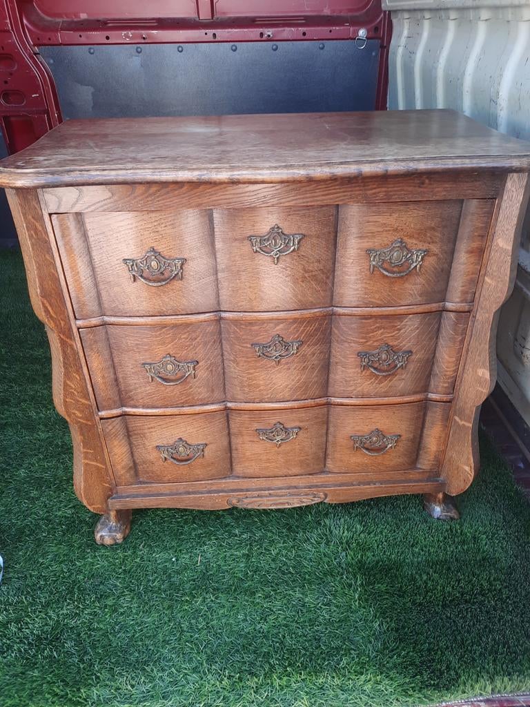 houten commode met 3 laden, Ophalen