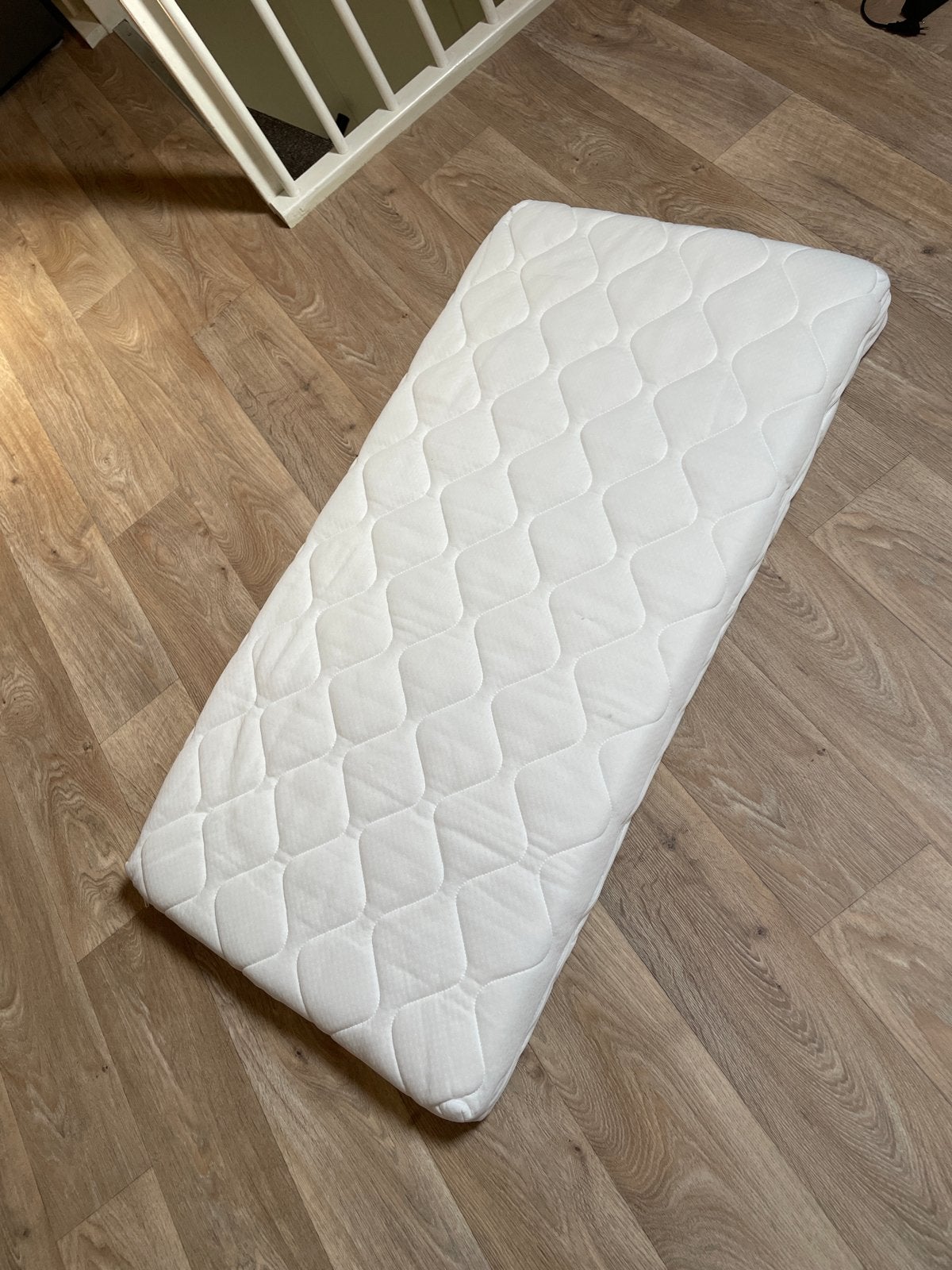 Matras 60x120 cm voor babybed of wieg, Ophalen, 190 cm of minder, Zo goed als nieuw, Matras