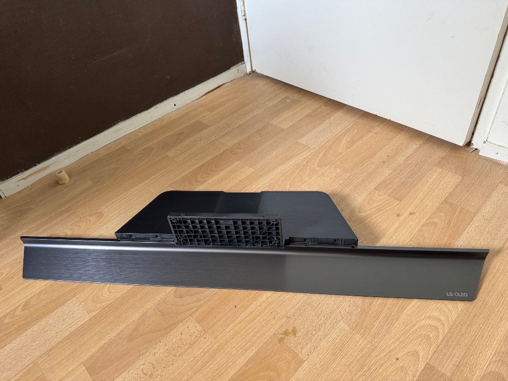 LG OLED C1 standaard (tv-voet) 48/55/65 inch origineel zgan, Ophalen, Zo goed als nieuw