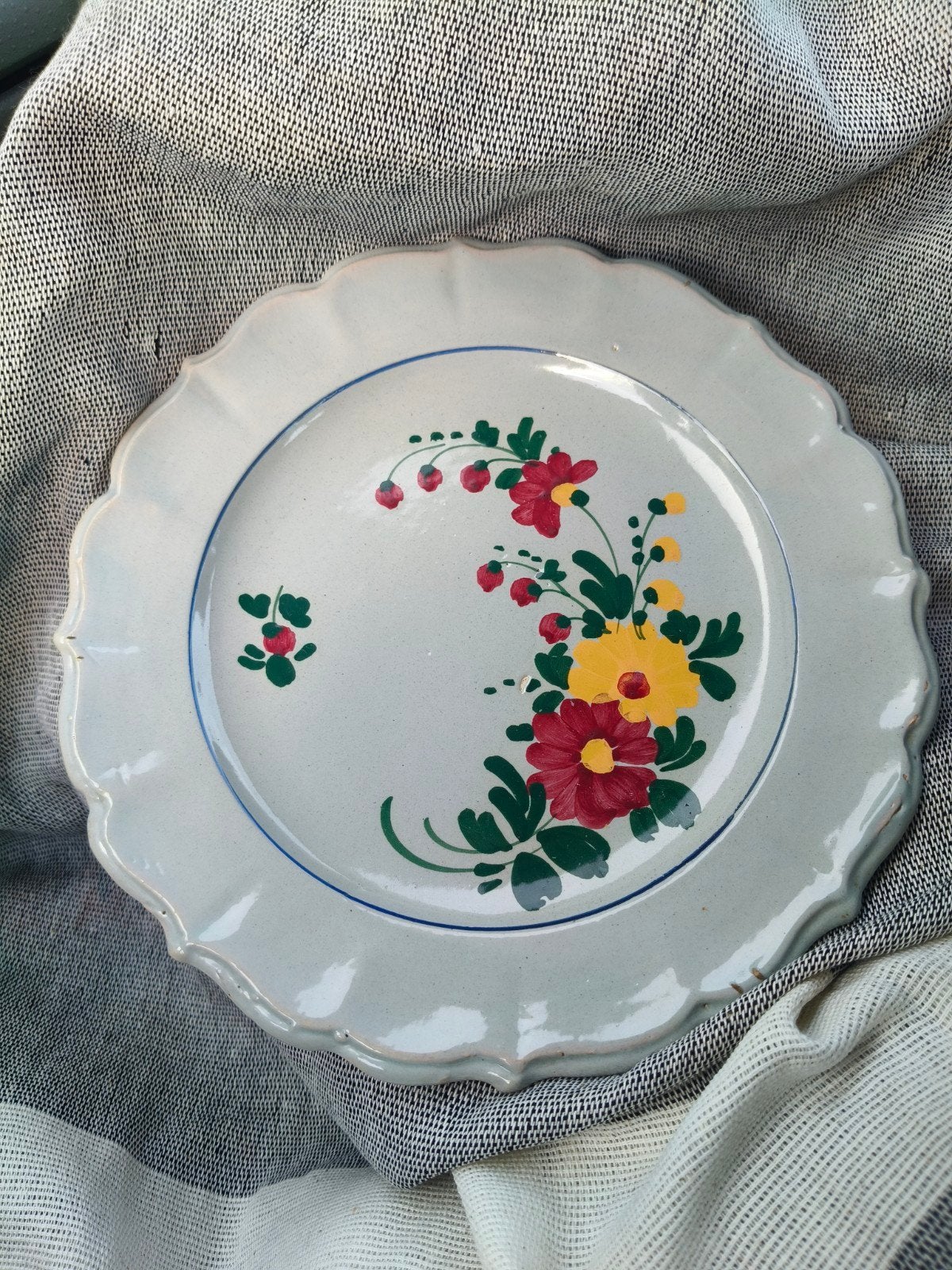 Handgemaakte Italiaanse Keramische Borden - Jaren '20, Antiek en Kunst, Ophalen of Verzenden