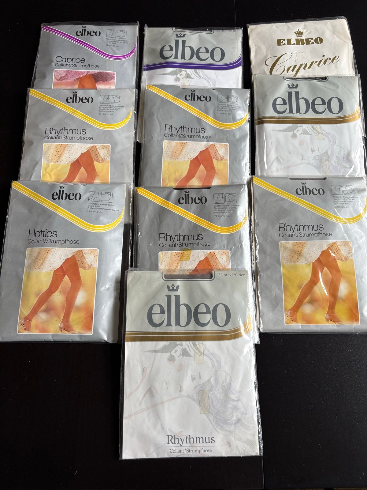 Elbeo Panty's - Diverse modellen en kleuren 10 stuks, Meerkleurig, Nieuw, Overige maten, Ophalen of Verzenden