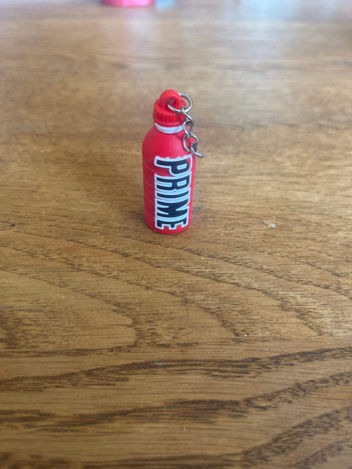 Prime Hydration Fles Sleutelhanger - Rood, Ophalen of Verzenden, Zo goed als nieuw, Overige typen