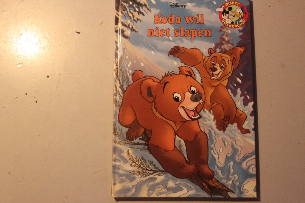 502h - boek - disney - koda wil niet slapen, Ophalen of Verzenden, Gelezen, Fictie algemeen