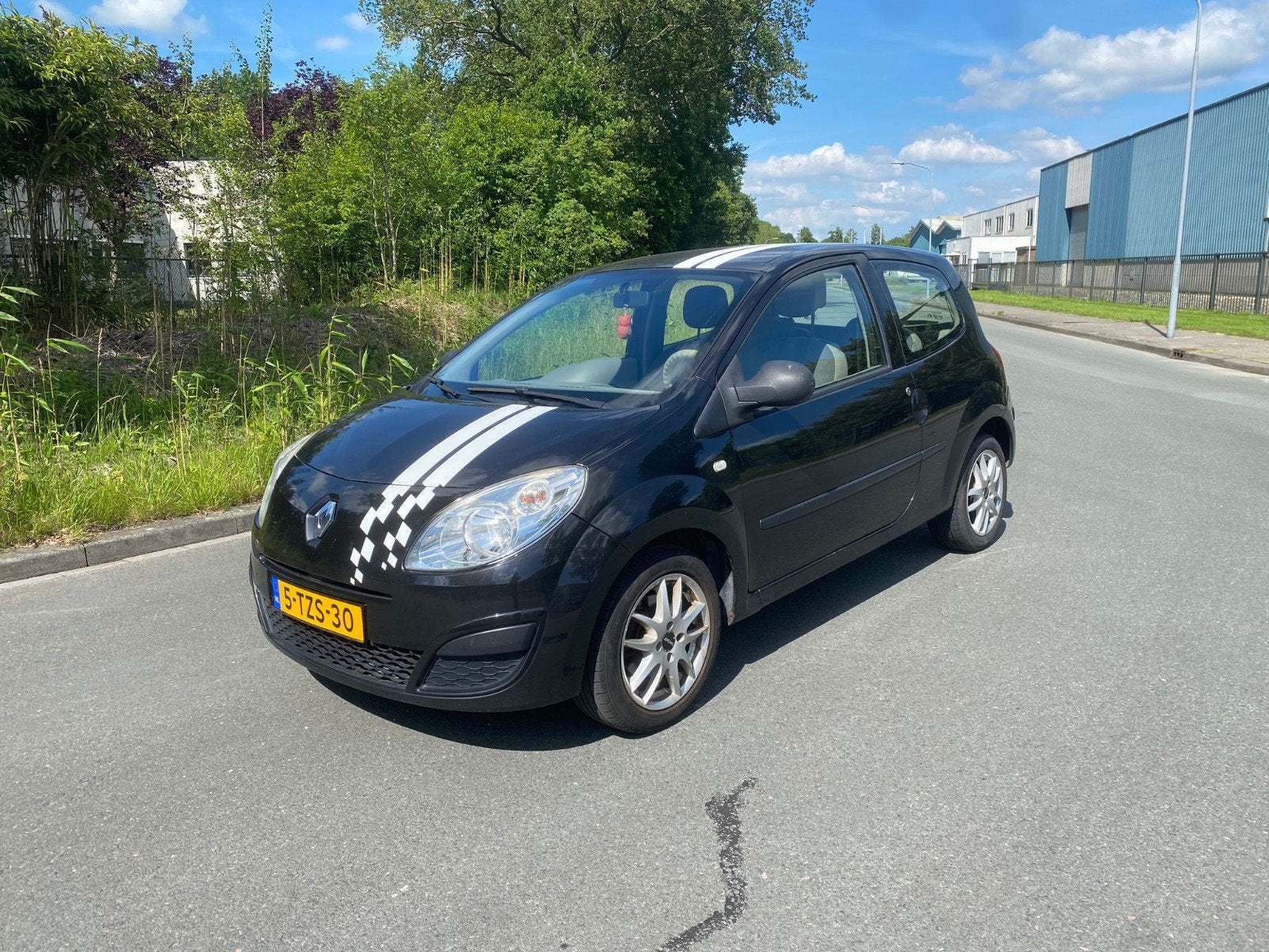 Renault Twingo 1.2 16V CO2 2009 Zwart, Voorwielaandrijving, Twingo, 31 €/maand, 4 cilinders