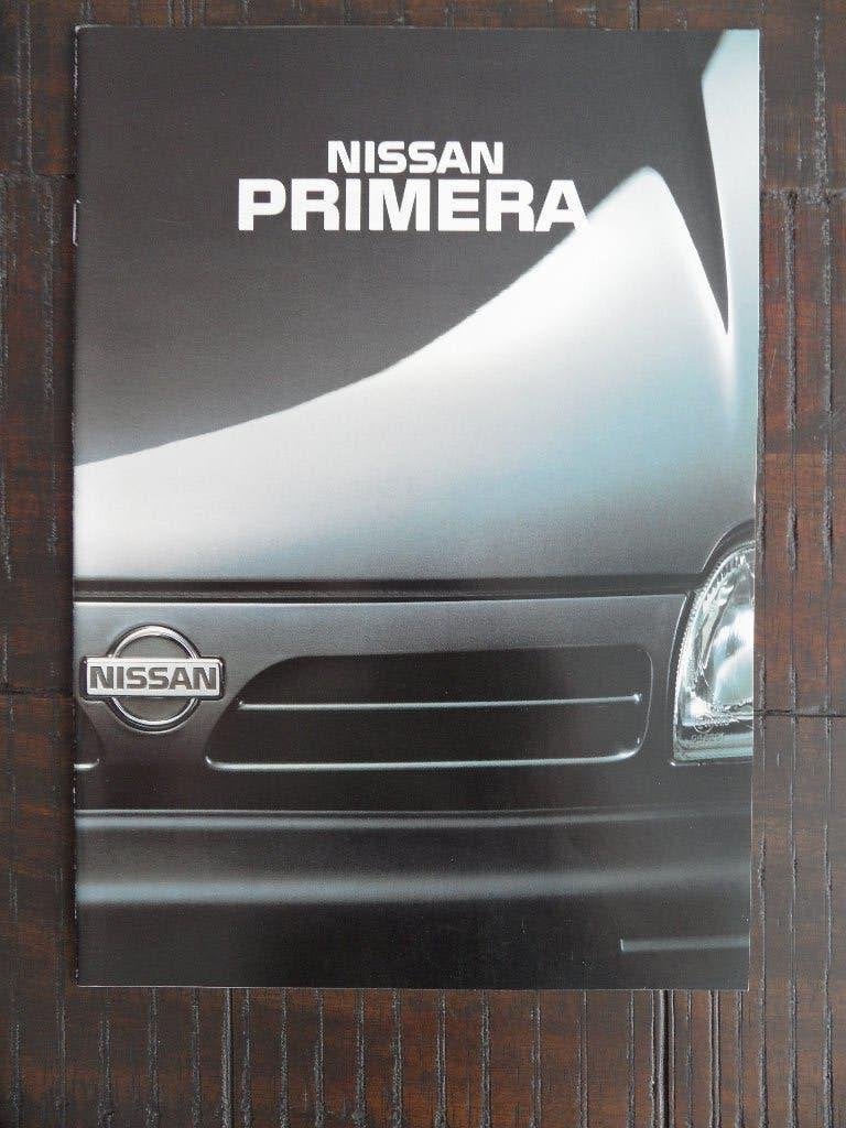 Autofolder : Nissan Primera  1991, Ophalen of Verzenden, Nieuw, Nissan