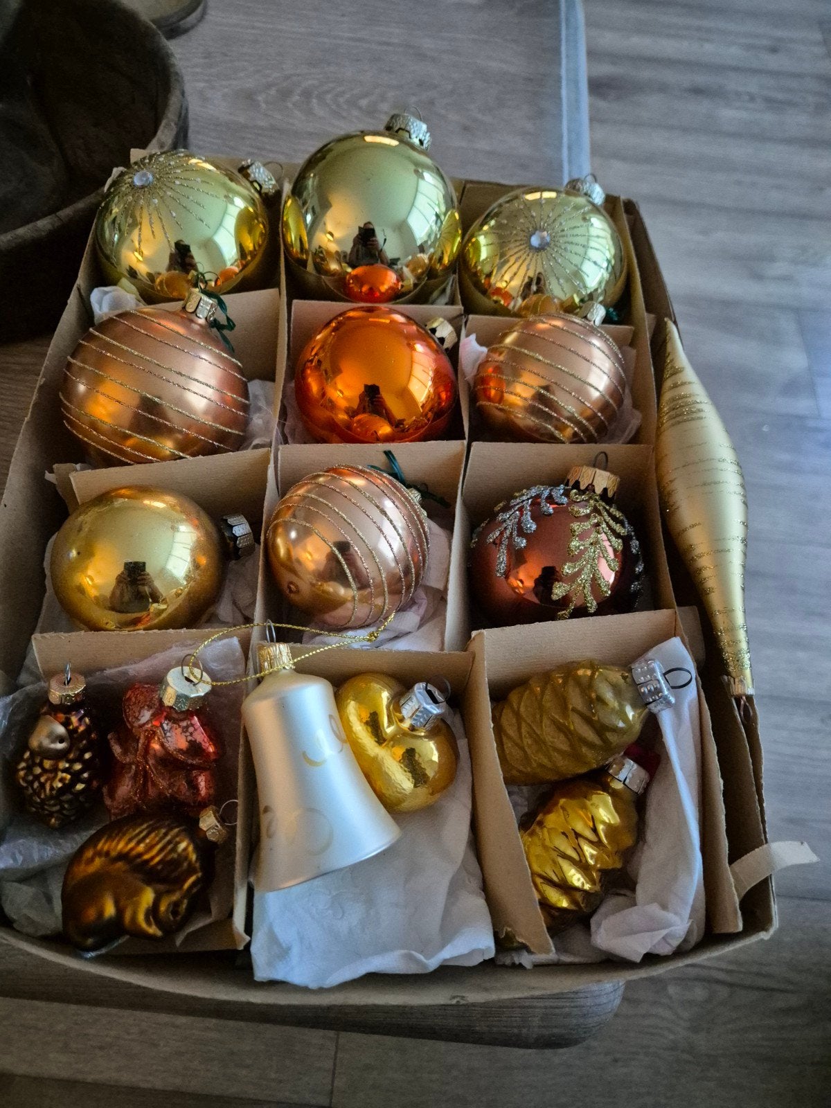 vintage kerstballen, Ophalen of Verzenden