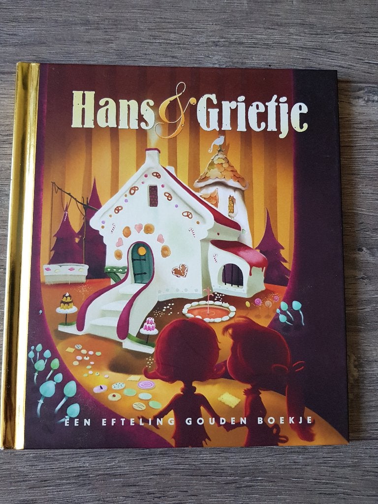 Een Efteling Gouden Boekje : Hans en Grietje, Verzamelen, Ophalen of Verzenden, Gebruikt, Gebruiksvoorwerp