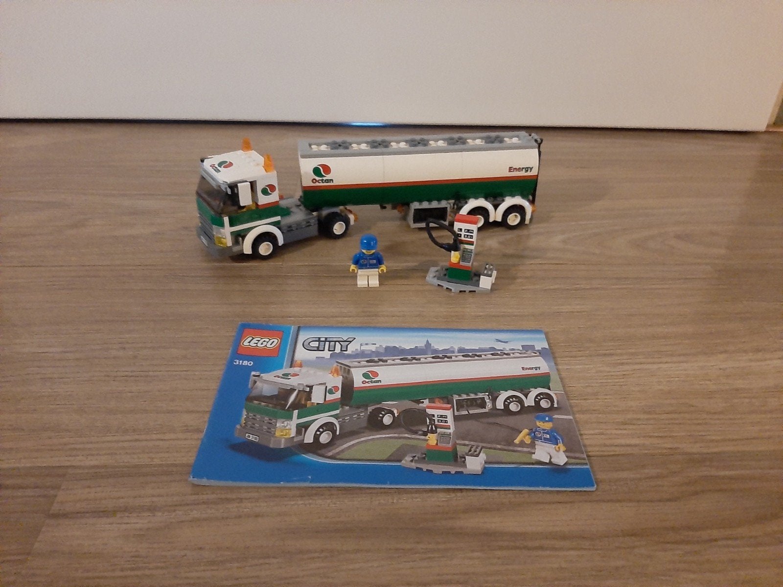 Lego City 3180 Tankwagen, Ophalen, Compleet, City, Lego