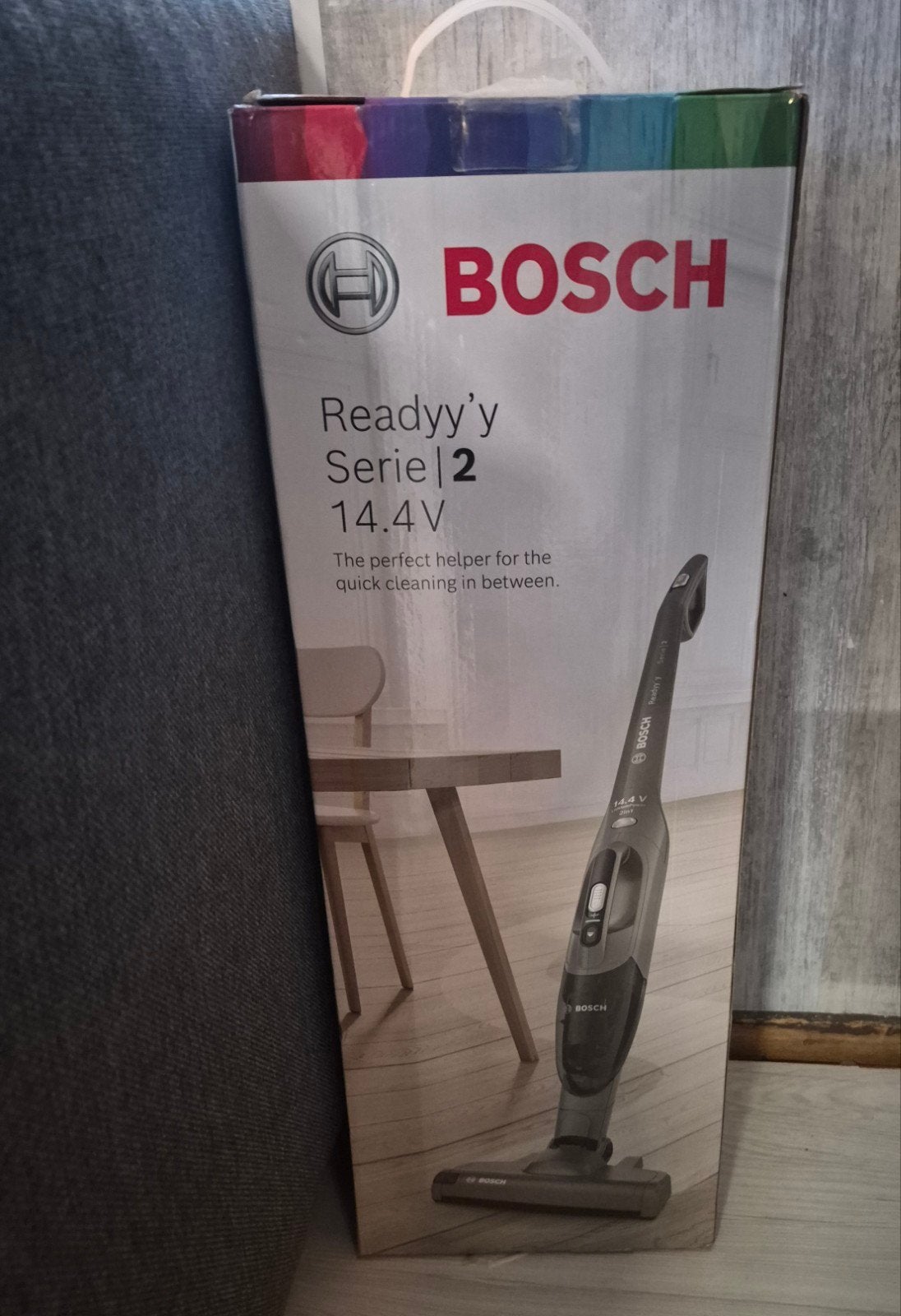 Bosch Readyy'y Serie 2 14.4V Steelstofzuiger, Bosch, Draadloos, Ophalen of Verzenden, Zo goed als nieuw