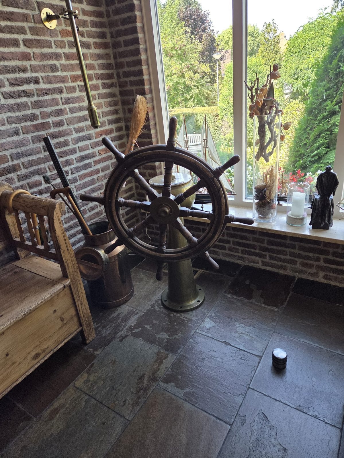 Antiek roer- decoratie, Ophalen, Zo goed als nieuw, Overige typen