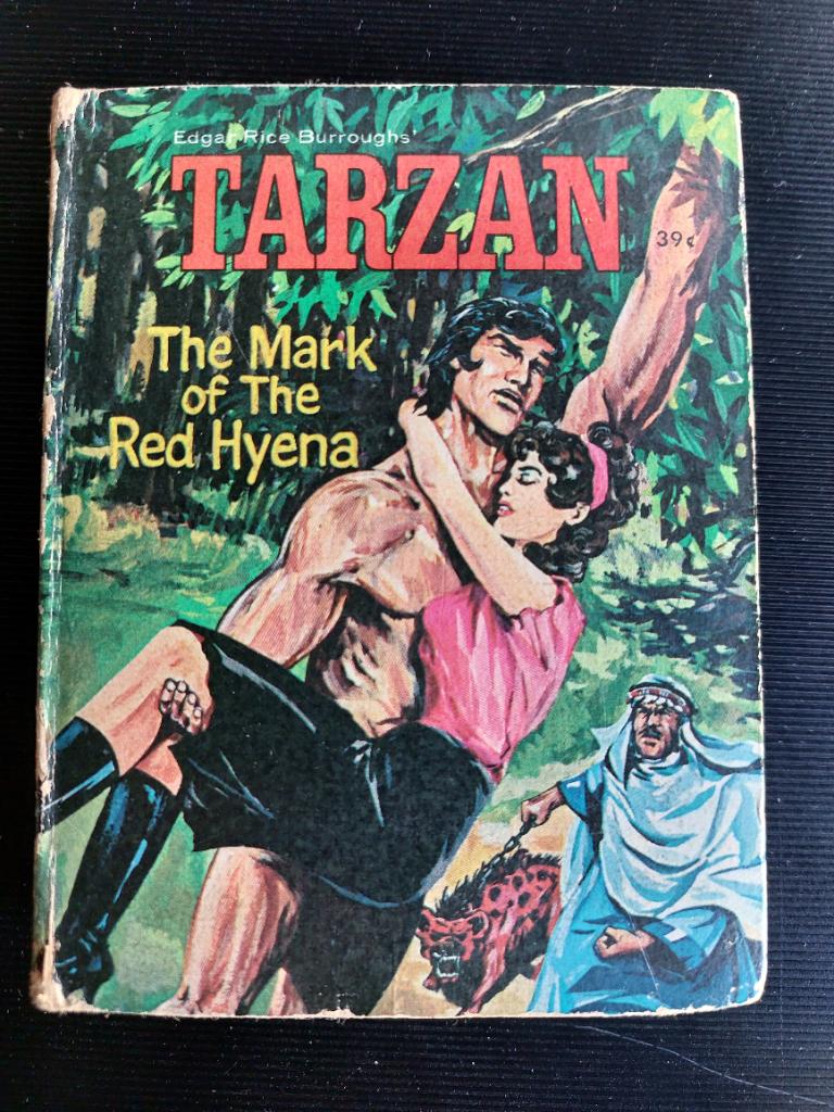 Big Little Book "Tarzan The Mark of the Red Hyena", Ophalen of Verzenden, Gelezen, Overige onderwerpen