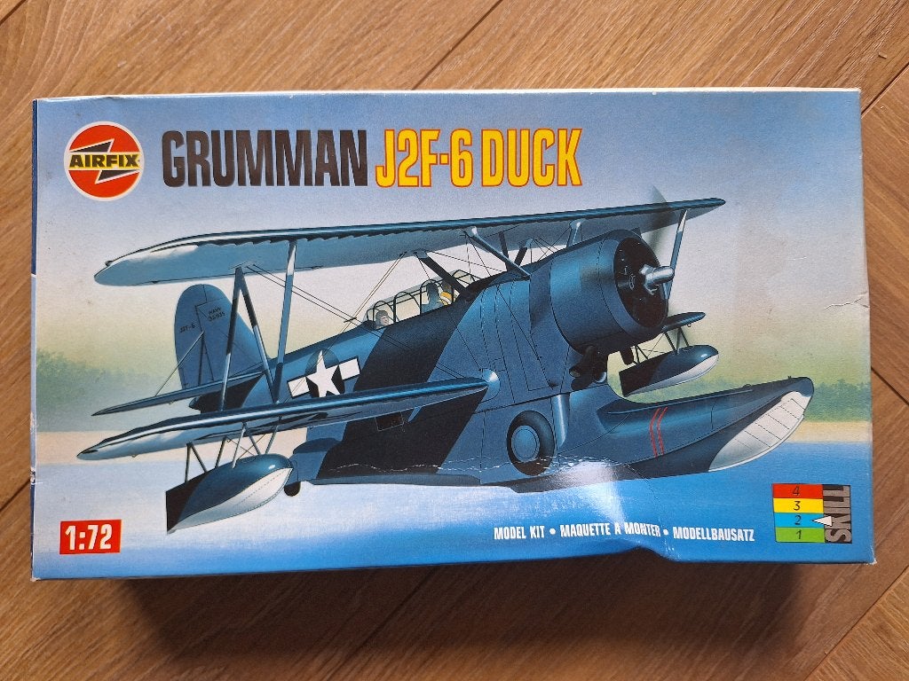 1:72 1/72 Airfix Grumman J2F 6 Duck (Sealed), Hobby en Vrije tijd, Overige merken, 1:72 tot 1:144, Ophalen of Verzenden, Zo goed als nieuw